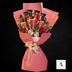 Gül Ve Çikolata Buketi