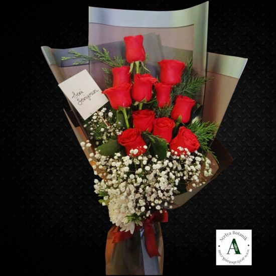 On Birli Gül Buketi