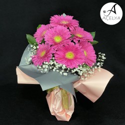 Pembe Gerbera Buketi