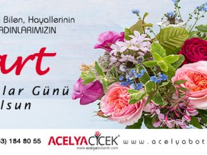 8 Mart Dünya Kadınlar Günü Çiçekleri